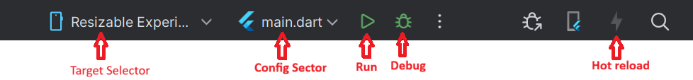 Select device and run in Android Studio